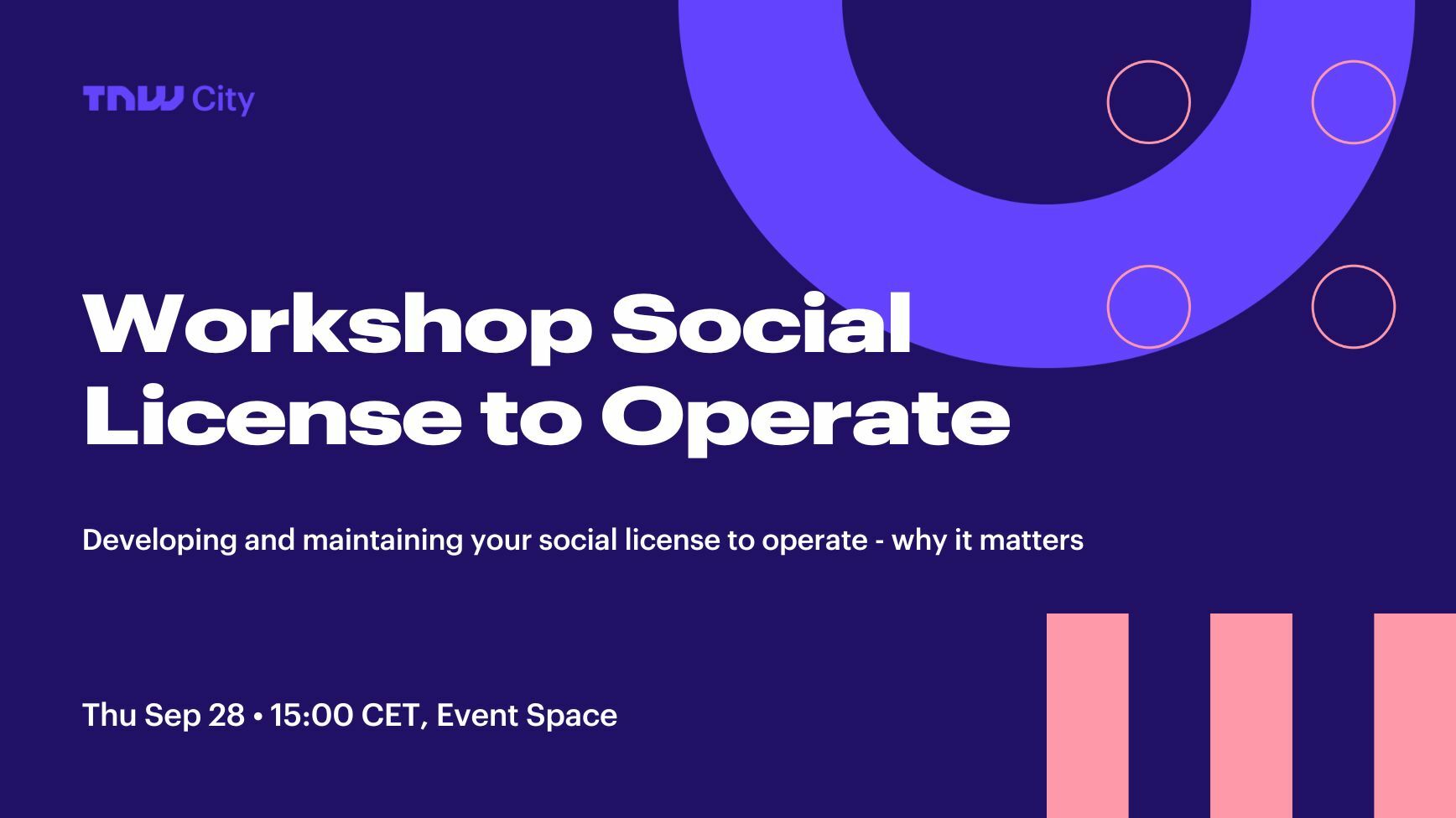 Workshop Social License to Operate