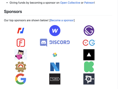 Babel sponsors on GitHub